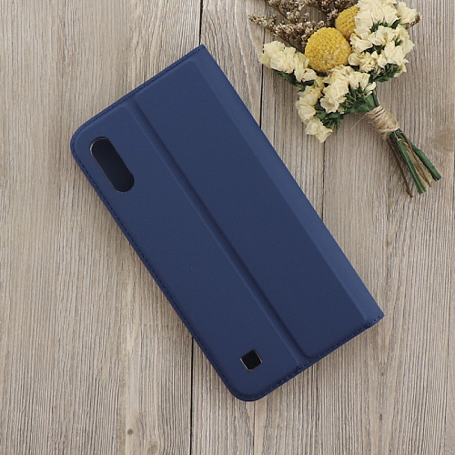 Чехол-книжка для Samsung Galaxy A10/M10, X-CASE, боковой, синий