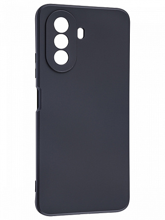 Чехол силиконовый для Huawei Nova Y70/Y70 Plus, с защитой камеры, X-CASE, черный
