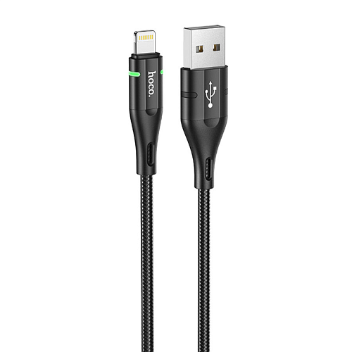 USB дата кабель Lightning, HOCO, U93, 1.2m, черный