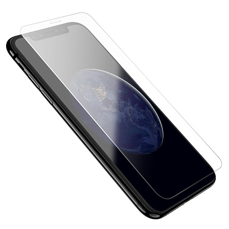 Защитное стекло на iPhone XS MAX/11 Pro Max (6.5), 20D, с сеточкой для динамика, прозрачное, X-CASE
