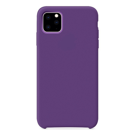 Чехол - накладка для iPhone 11 Pro Max, Silicon Case, фиолетовый