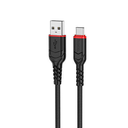 USB Кабель Type-C, HOCO, X59, 3м, черный