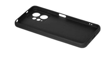 Чехол силиконовый для Xiaomi Redmi Note 12 (4G), с защитой камеры, X-CASE, черный