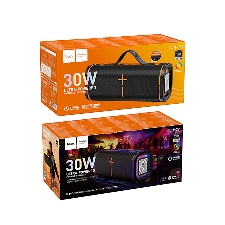 Колонка HC51 Soul BT speaker, HOCO, черный