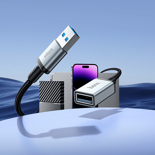 USB   USB-A ()  USB-A (), 0.5 m, USB 3.0, HOCO, US10, 