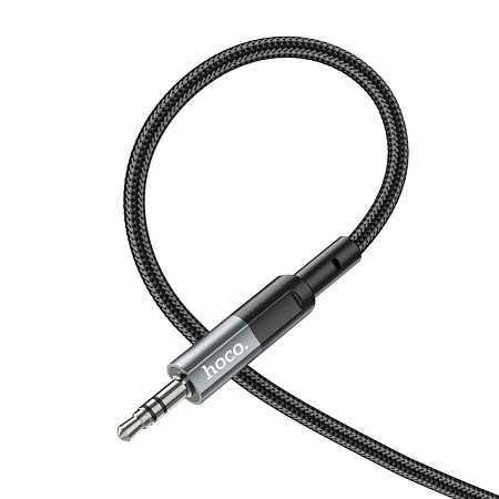 AUX Audio кабель 3,5 мм, UPA23, HOCO, серый