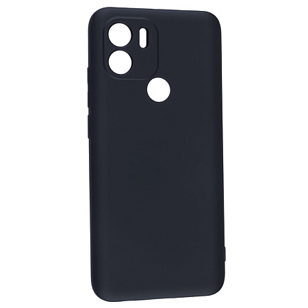 Чехол силиконовый для Xiaomi Poco C50/Poco C51/Redmi A1/Redmi A1 Plus/Redmi A2 Plus, с защитой камеры, X-CASE, черный