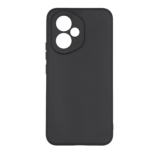 Чехол силиконовый для Honor 400, с микрофиброй внутри, с защитой камеры, X-CASE, черный