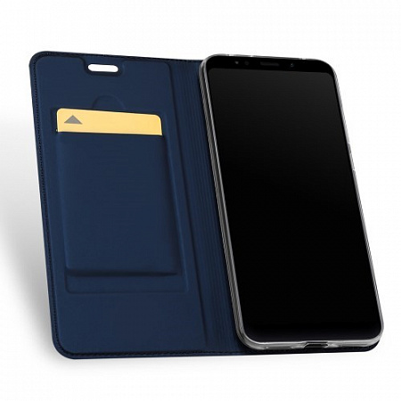 Чехол-книжка для Xiaomi Redmi 5 Plus, DU DU, боковой, синий