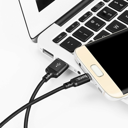 USB Кабель Micro, HOCO, X14, черный