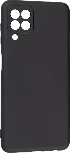 Чехол силиконовый для Samsung Galaxy S21FE, с микрофиброй внутри, с защитой камеры, X-CASE, черный