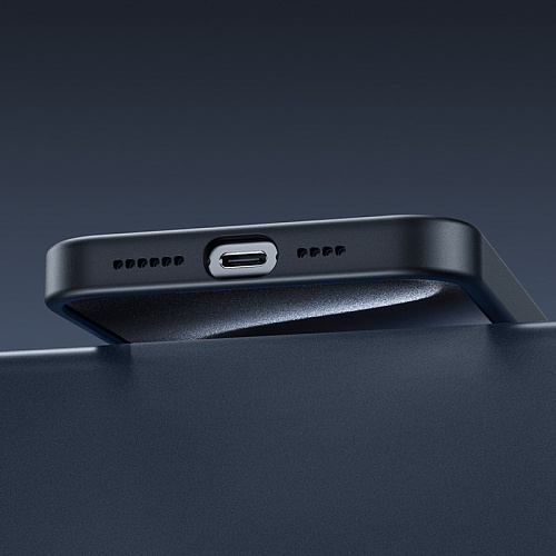 Чехол для iPhone 15 Pro, TPU, Магнитный (MagSafe), AS7, HOCO, черный