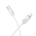 Кабель Lightning to Type-C (PD), HOCO, X114, 1 метр, цвет белый
