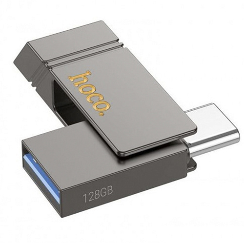 USB Flash Drive 128GB Smart Type-C 3.2 Gen 1 (UD14) 2 в 1 , скорость записи 60-100 МБ/С, скорость чтения 160-200МБ/С