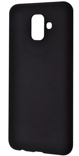 Чехол силиконовый для Samsung J600F Galaxy J6 (2018), good quality, черный