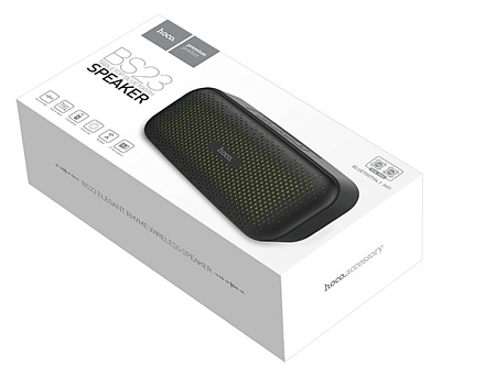 Колонка BS23 Elegant speaker, HOCO, черная