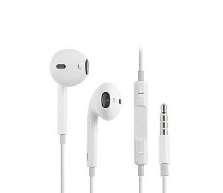 Проводные наушники M1 Metal Universal Earphone, HOCO, белые