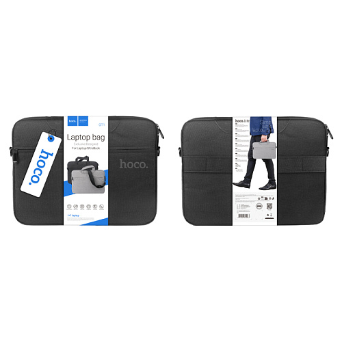 Сумка для ноутбука 14 дюймов, GT1, HOCO, черный