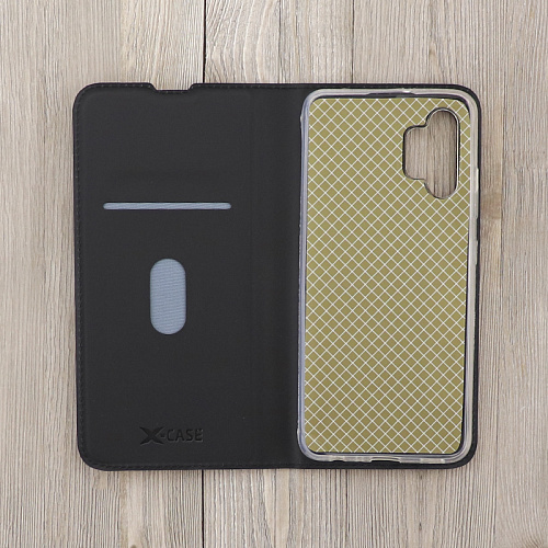 Чехол-книжка для Samsung Galaxy A32 (4G), X-CASE, боковой, черный