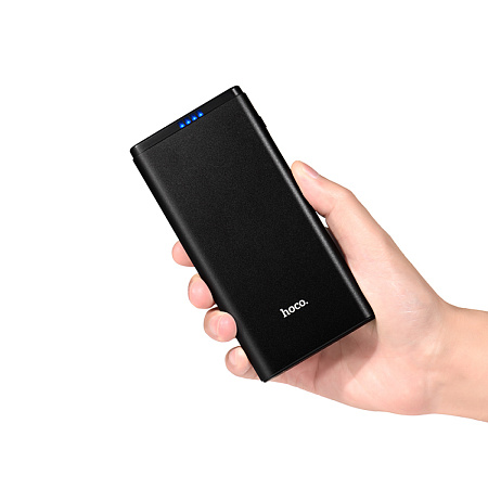 Универсальный Доп. Аккумулятор 10000mAh, J2 Beibo Rapid, HOCO, черный