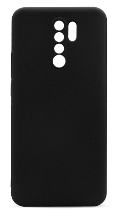 Чехол силиконовый для Xiaomi Redmi 9, микс, X-CASE, черный