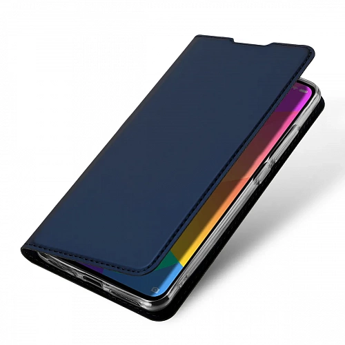 Чехол-книжка для Huawei P Smart Z (2019)/Y9 Prime (2019)Honor 9X/Honor 9X Pro/Y9S, DU DU, с отпечатком боковой, синий