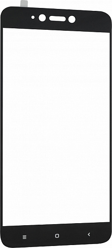 Защитное стекло на Xiaomi Redmi Note 5A,/(Note 5A Prime) 5D, черный, X-CASE