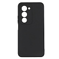 Чехол силиконовый для Xiaomi Redmi 15 (4G), с микрофиброй внутри, с защитой камеры, X-CASE, черный
