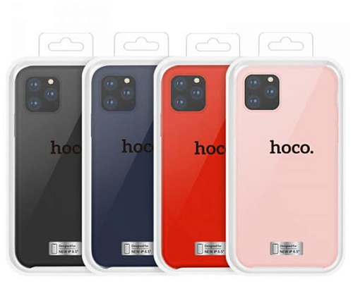Чехол силиконовый для iPhone 13 Pro Max (6.7), Pure series, HOCO, красный