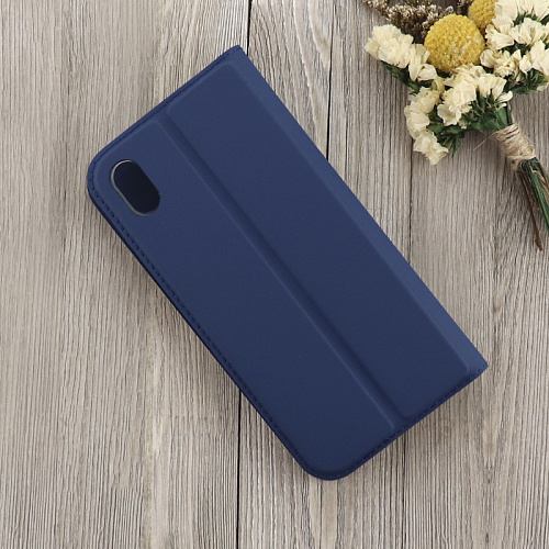 Чехол-книжка для Xiaomi Redmi 7A, X-CASE, боковой, синий