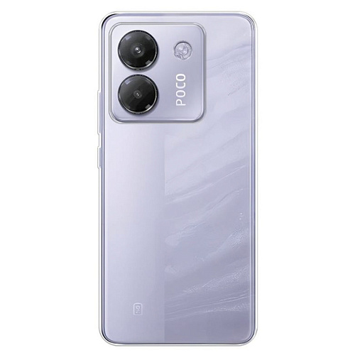 Чехол силиконовый для Xiaomi Poco M7 Pro (5G), с защитой камеры, X-CASE, прозрачный
