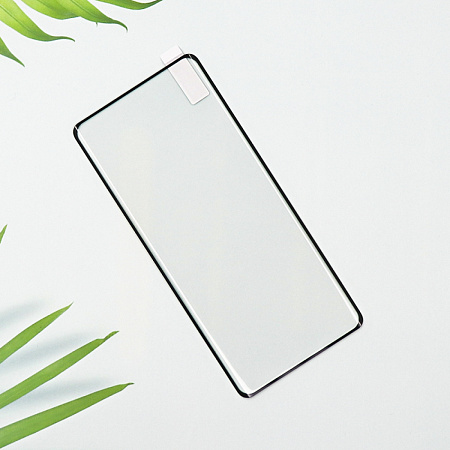 Защитное стекло на Honor X9A, полный клей, черное, X-CASE
