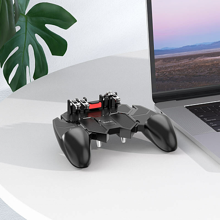 Игровой держатель для телефона, GM7, HOCO, черный