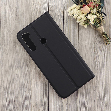 Чехол-книжка для Xiaomi Redmi Note 8T, X-CASE, боковой, черный