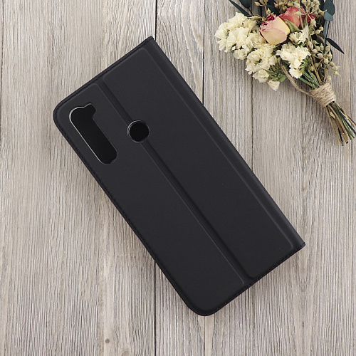 Чехол-книжка для Xiaomi Redmi Note 8T, X-CASE, боковой, черный
