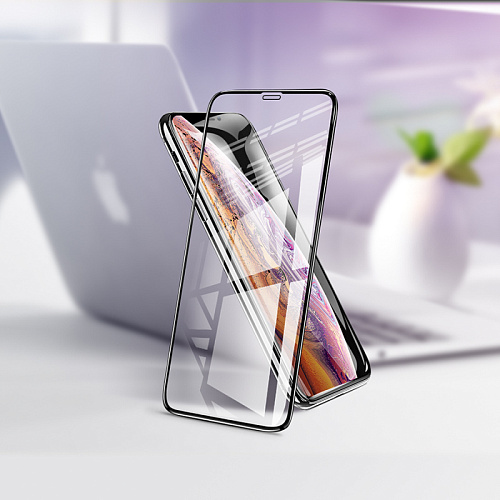 Защитное стекло на iPhone X/XS/11 Pro (G7), HOCO, Full screen HD tempered glass, черное