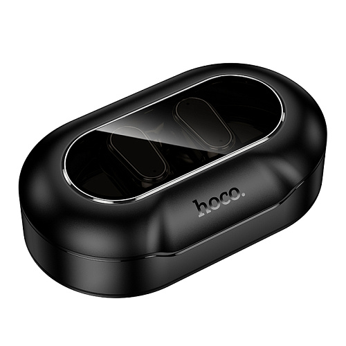 Беспроводные наушники EQ29, HOCO, TWS с заушинами, вакуумные, черный