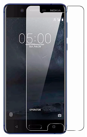 Защитное стекло на Nokia 5, прозрачное, X-CASE