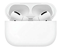 Чехол силиконовый для Airpods Pro/Pro 2, X-CASE, белый
