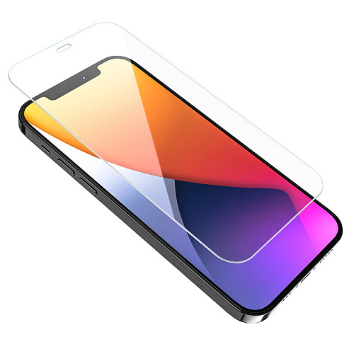 Защитное стекло на iPhone 12 (6.1)/12 PRO (6.1), 20D, с сеточкой для динамика, прозрачное, X-CASE
