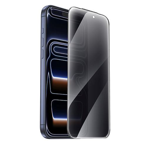 Защитное стекло для iPhone 17 Pro, A777 Plus, HOCO, антишпионское, черное