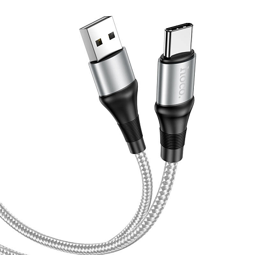 USB Кабель Type-C, HOCO, X50, серый