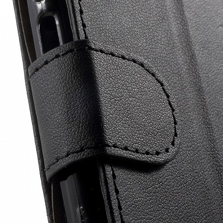 Чехол-книжка для Huawei Y6II Compact, боковой, черный