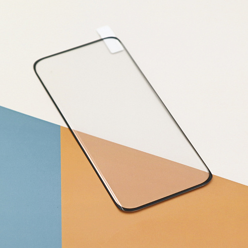 Защитное стекло на Xiaomi Mi 11/Mi 11 Pro/Mi 11 Ultra, полный клей, прозрачное с черной рамкой, X-CASE