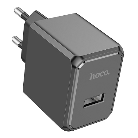 Сетевое зарядное устройство, 1 USB 2.1A (CS11A), HOCO, черный