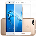 Защитное стекло на Huawei Nova Lite (2017), Silk Screen 2.5D, белый, X-CASE