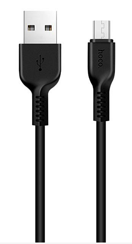 USB Кабель Micro, HOCO, X20, 1м, черный
