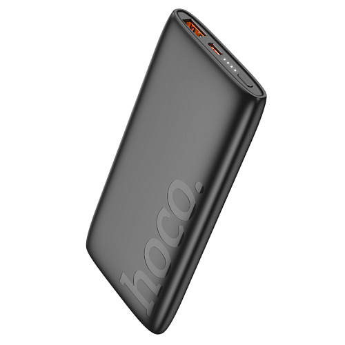 Универсальный Доп. Аккумулятор 10000mAh, J122, HOCO, выход: 1 USB (22.5W)+1 PD (20W), черный