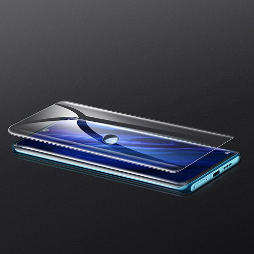 Защитное стекло на Huawei P30(G3), Hoco, Quantum fast attach HD film, прозрачное