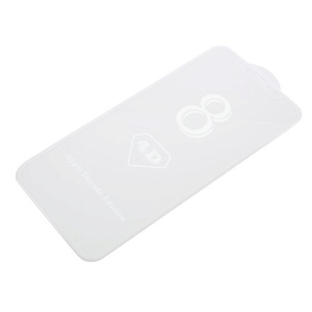 Защитное стекло на iPhone X/XS/11 Pro (5.8), 4D белый, X-CASE